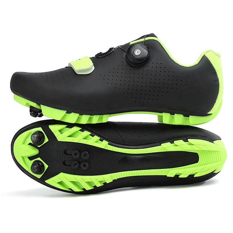 Best Sneakers Baasploa Men Non-slip Outdoor Cycling Shoes MTB Dirt Road Bike Sho - £62.12 GBP