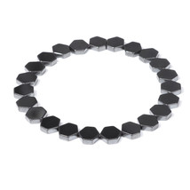 Weight Loss Black Hematite Beads Bracelets For Women Men No-magnetic Hematite He - £10.95 GBP