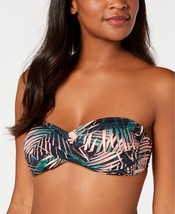 Bikini Swim Top Bandeau Bali Nights Multicolor Print Size XS BAR III $48 - NWT - £7.23 GBP