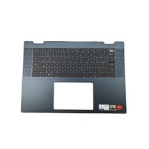 NEW OEM Dell Inspiron 7635 2in1 Palmrest W/ Backlit US Keyboard Blue - 2... - £133.73 GBP