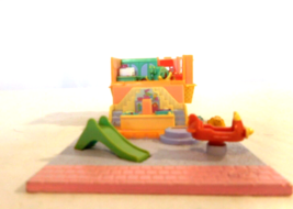 Polly Pocket Pollyville 1993 Toy Shop with its slide and airplane - £13.98 GBP