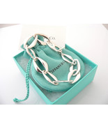 Tiffany &amp; Co Silver Peretti Aegean Bracelet Bangle Link Chain Gift Box P... - £1,338.77 GBP