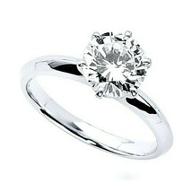 2.5Ct Rundschliff Diamant Solitaire Verlobung Promise Ring 14CT Weiß Ver... - $72.00