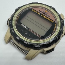 VTG Timex Expedition Digital Compass Watch Men Rotating Bezel ~ For Part... - $28.49