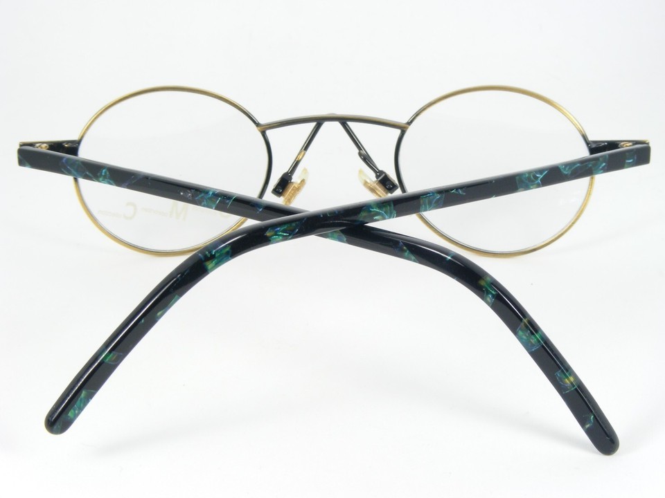 Vintage GMC by TREND COMPANY 6613 2 ANTIQUE BRONZE /GREEN EYEGLASSES 40-21-148mm Item image 3