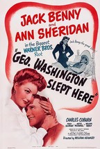George Washington Slept Here - 1942 - Movie Poster - £26.37 GBP