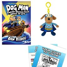 Dav Pilkey Dog Man Twenty Thousand Fleas Under The Sea Gift Set Includes... - $29.99