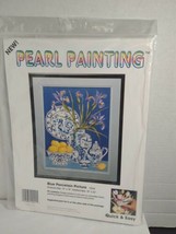 Candamar Designs Pearl Painting Blue Porcelain Picture 10241 New Sealed (m) - $19.79