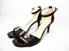 Liz Claiborne Heidy Jeweled Heeled Sandals Black Size 7.5 NWOB - £23.68 GBP