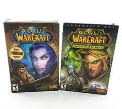 World Of Warcraft PC Windows Mac Game Plus The Burning Crusade Expansion Set - £19.98 GBP