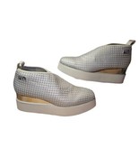 United Nude Fold Stella Lo, Silver Grid Sz 41 US Women&#39;s 11 Worn Once - £88.69 GBP