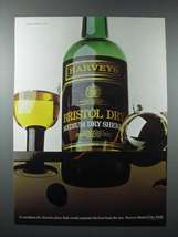 1973 Harvey's Bristol Dry Sherry Ad - Separate Best - $18.49
