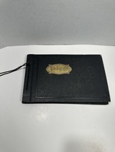 1900s Photographs Album w/ 50+ Photos People Church Horse &amp; Old Christmas Cards - £117.49 GBP