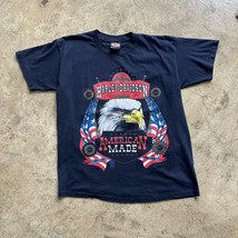 Vintage 1991 &#39;American Made&#39; Harley Davidson Graphic T-shirt - £31.45 GBP