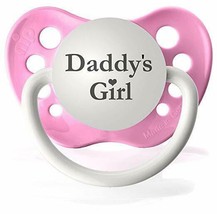 Daddy&#39;s Girl Pacifier - I Love Daddy - Pink 6-18 months - Ulubulu - Girl... - $7.99