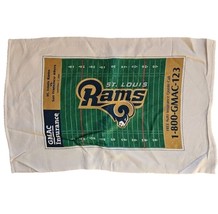 St Louis Rams Souvenir Rally Towel 2000 NFL Football Kickoff vs 49ers GMAC - $10.54