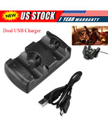 US Dual USB Charger Charging Dock Station for Sony PS3 Wireless Controller - $16.99