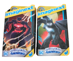 2 Imaginext DC Super Friends Apokolips Armor Batman and Batwing Mini Fig... - £11.27 GBP