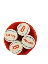 Rare Vintage Boston Red Sox Athletics 4 Erasers &#39;89 80s MLB Baseball Rus... - £6.92 GBP