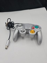 Nintendo GameCube OEM Genuine Wired Controller Silver Platinum DOL-003 - £33.19 GBP
