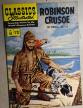 Classics Illustrated #10 Robinson Crusoe (Hrn 126) Uk Comics Edition Vf - £19.25 GBP