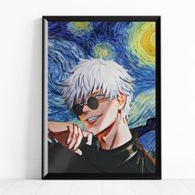 Satoru Gojo Poster Wall Art Jujutsu Kaisen Print Home &amp; Decor Gloss Anim... - $12.99+