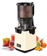 Fretta F6000 Cold Press Juicer, BPA-Free, Wide Chute, Sorbet Function (W... - $4,982.27 MXN