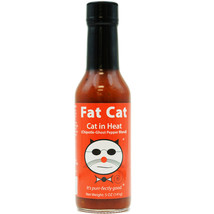 Fat Cat &quot;Cat in Heat&quot; Chipotle-Ghost Pepper Blend Hot Sauce - $7.99