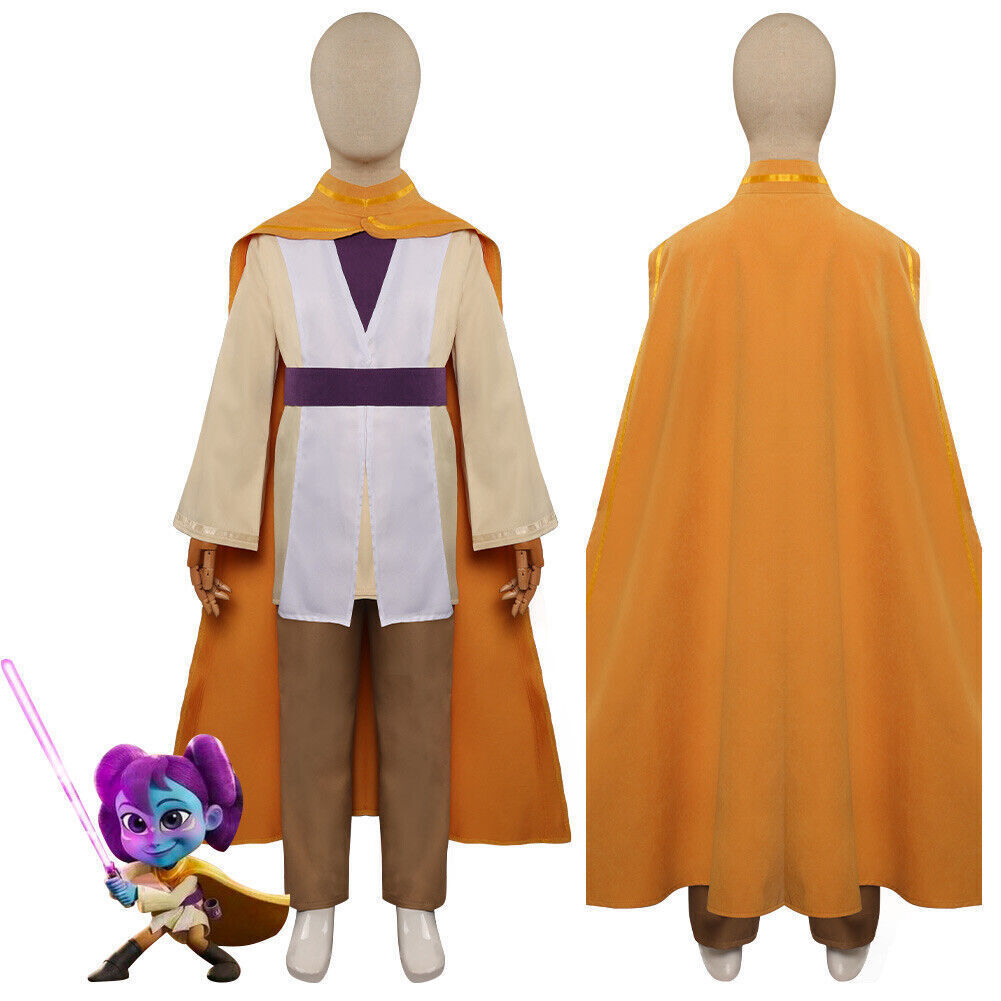 Young Jedi adventures Lys Solay Cosplay Costume Halloween Kids Adult cos... - $80.50