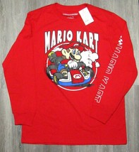 Nintendo Wii Mario Kart Mario Brothers Long Sleeve Youth Size Xl New w/TAG - £11.93 GBP