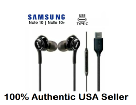Samsung Galaxy Note 10 AKG USB-C Headphones Wired Type C Earbuds Note10 Plus OEM - £11.18 GBP
