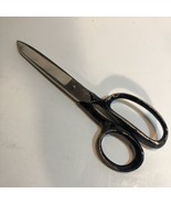 Vintage WISS No 38 Inlaid Steel Forged Shears Scissors Newark 8.25&quot; Blac... - $14.83 CAD