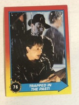 Back To The Future II Trading Card #76 Michael J Fox - £1.55 GBP
