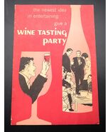 Vtg Booklet Wine Tasting Party Wine Advisory Board San Francisco CA &#39;66 ... - $458.48 MXN