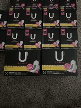 Mix Lot Of U By Kotex Womens Feminine Products, Tampons Liners Pads - £25.78 GBP