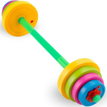 Liberty Imports Kids Barbell Weight Set - Adjustable Workout Toy Equipme... - £78.46 GBP