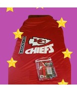 Team Shower Curtain Kansas City Chiefs Red 72&quot;X72&quot; Locker Room NFL Man C... - $222.11 MXN