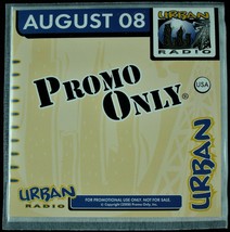 Promo Only &quot;Urban Radio August 2008&quot; Dj Promo Cd Compilation Snoop, Nelly *New* - £17.61 GBP