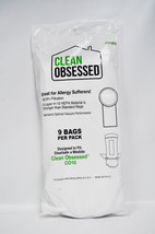 Clean Obsessed Backpack Vacuum HEPA Paper Bags CO10BG - £17.48 GBP