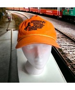 Vintage Norfolk Southern Hat Cap Accelerated Conductor Trainee Orange Ro... - £16.14 GBP