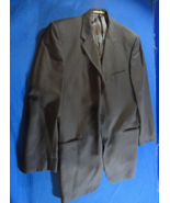3 BUTTON DESIGNER JOSEPH ABBOUD NORDSTROM GRAY SUIT JACKET 43L / 43 LONG - $703.90 MXN