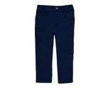 Wonder Nation Toddler Boys School Uniform Flat Front Pants Blue - Size 2T - £7.81 GBP