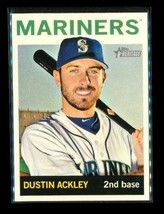 2013 Topps Heritage Baseball Trading Card #166 Dustin Ackley Seattle Mariners - £6.61 GBP