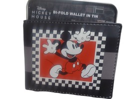 Disney x Concept One Mickey Mouse BiFold Wallet In Decorative Tin - NEW IN BOX - $19.15