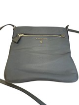 Michael Kors Womens Green Canvas Crossbody Purse SKU 7823 - $30.84