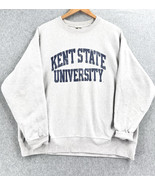 Champion Reverse Weave Kent State Pullover Crewneck Sweatshirt Ribbed Y2... - $786.95 MXN