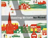 Seeing Britain by Road Booklet 1959 Tours Detailed Itineraries  - $17.82