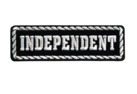 4&quot; Red Officer Independent Embroidered Patch - £21.68 GBP