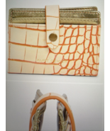 Kurt Geiger London Shoreditch Croc Embossed Leather Card Case NEW - $712.09 MXN