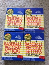 4-1987 Fleer Baseball Eckerd Record Setters Complete Factory Set 44 Cards ⚾️ - £18.04 GBP